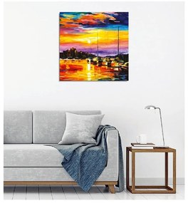 Reprodukcja obrazu na płótnie Leonid Afremov, 45x45 cm