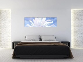 Obraz - Kwiat lotosu (170x50 cm)