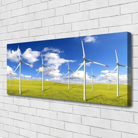 Obraz drukowany na płótnie Wiejska Chata w Polu