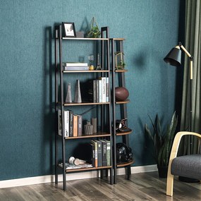 Regał TAYLOR 5 półek 172x56 cm, rustykalny brązowy