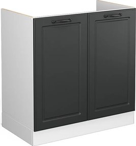 Szafka pod zlew antracytowy domek wiejski 80x46x81.6 r-line