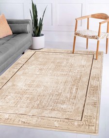 Dywan vintage Beyond Ramka beżowy 120 cm x 180 cm