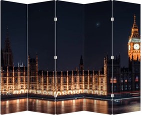 Parawan - Big Ben w Londynie (210x170 cm)