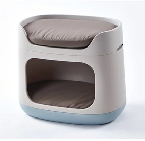 Beżowe legowisko dla kota lub psa Curver Bunkbed