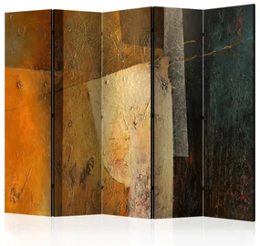 Parawan jednostronny Abstrakcje 225x172 cm 5-częściowy wielokolorowy ARTGEIST B