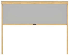 MARKIZA TARASOWA MANUALNA 370X238 CM ŚCIANKA BOCZNA 4M DO PERGOLI LUXE KOLOR DREWNA