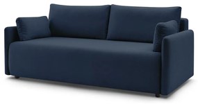 Ciemnoniebieska rozkładana sofa 211 cm Marcel – Bobochic Paris