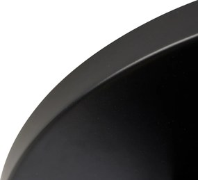 Industrialny reflektor czarny z mosiądzem 3-światła - Haicha