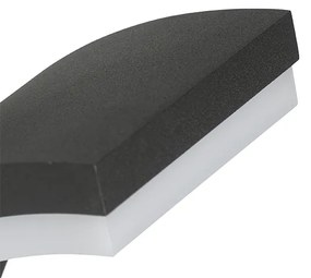 Zewnetrzna Lampa ścienna zewnętrzna antracytowa z LED IP54 z czujnikiem ruchu - Litt Nowoczesny Oswietlenie zewnetrzne