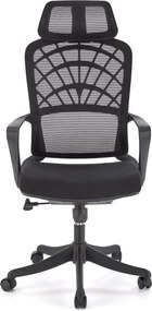 Obrotowe krzesło z regulowanym zagłówkiem Vesuvio Halmar