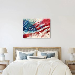 Obraz na szkle - Flaga USA (70x50 cm)
