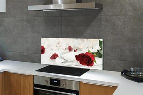 Panel nad Blat Kuchenny Wieczór przy Różach i Świecach