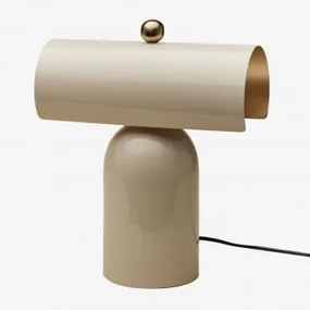 Lampa Stołowa Z Żelaza Mondeor Kremowa Tapioca - Sklum