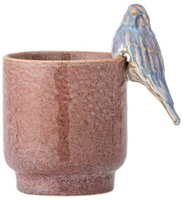 Kamionkowa ręcznie malowana osłonka na doniczkę ø 11 cm Larky – Bloomingville