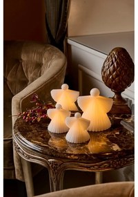 Białe dekoracje świetlne zestaw 2 szt. ø 9 cm Asta – Sirius