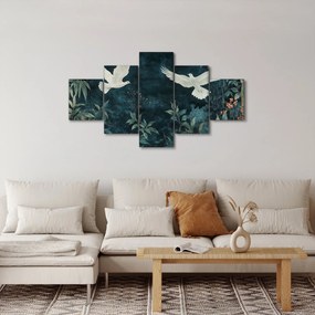 Obraz - Dwa gołębie (125x70 cm)