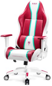 Fotel gamingowy Diablo X-One 2.0 Normal Size, Candy Rose