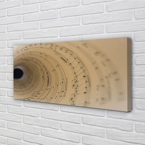 Zdjęcie na płótnie Rękopis Wielkiej Symfonii