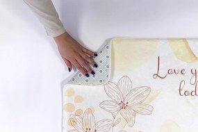 Dywanik do łazienki Dywanik do łazienki Kwiaty Kwiatowy