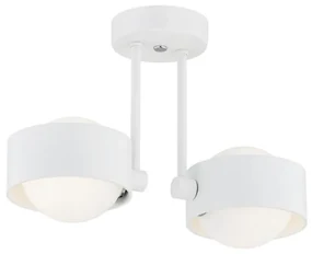 Argon 7088 - Żyrandol na drążku MASSIMO PLUS 2xG9/6W/230V biały