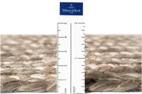 Chodnik z juty dwustronny/tkany ręcznie w jasnym naturalnym kolorze/w ciemnym naturalnym kolorze 80x200 cm Juno – Hanse Home