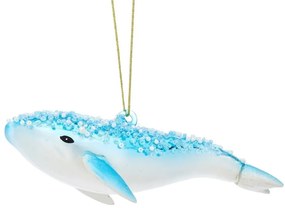 Szklana ozdoba świąteczna wykonana ręcznie 6,5 cm Humpback – Sass &amp; Belle