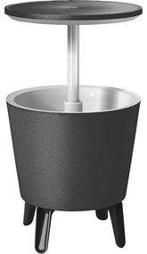 Plastikowy okrągły stolik ogrodowy z pojemnikiem na lód ø 49,5 cm Cool – Keter
