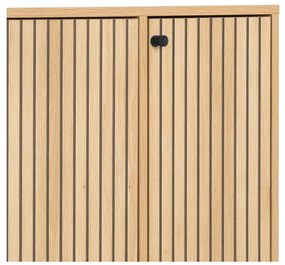 Uchylna szafka na buty w dekorze dębu w naturalnym kolorze 99x140x35 cm Albany – Actona