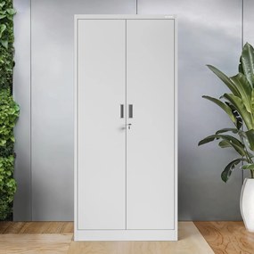 Szafa JAN Compact 1750 x 800 x 400 mm, szara