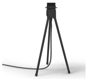 Czarny stołowy trójnożny stojak na lampę UMAGE, wys. 36 cm