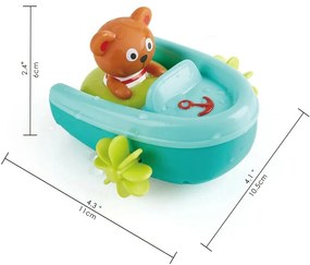 Hape Łódź z misiem na korek