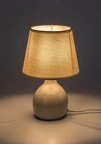 Rabalux 74076 lampa stołowa Ingrid, beżowa