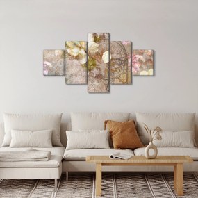 Obraz - Ozdoba kwiatowa (125x70 cm)
