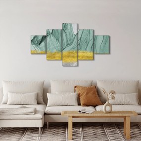 Obraz - Emerald Mountains N⁰1 (125x70 cm)