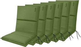 Doppler CITY 4414 niski - zestaw 6 szt. zestaw 6 szt. poduszek na krzesło z niskim oparciem