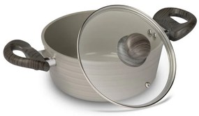 Lamart LT1267 rondelka z pokrywką Stripe, średnica20 cm