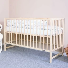 Łóżeczko New Baby Basic, naturalne