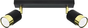 Listwa oświetleniowa NERO 2 czarna/złoty