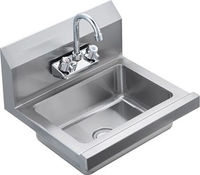 Zmywarka ze Stali Nierdzewnej SucceBuy, 43 x 33cm, NSF, Montaż Ścienne, dla Restauracji