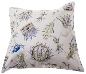 Wodoodporny pokrowiec na poduszkę Lawenda, 40 x 40 cm