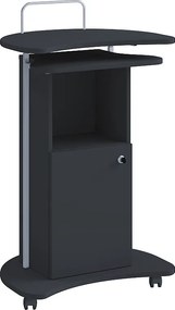 Drewniane biurko stojące Głośnik rolki biurkowe Komil