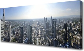 Obraz na płótnie Rytm Miejskiej Zabudowy