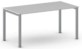 Biurko METAL, 160x80 cm, szary