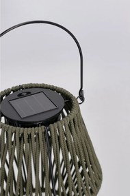 Lampion LED solarny w kolorze khaki (wysokość 17 cm) Juny – Yes Everyday