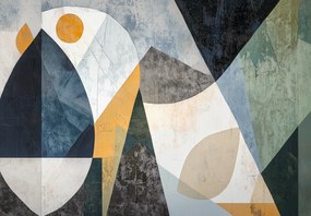 Fototapeta - Naturalna geometria abstrakcji I. (196x136 cm)