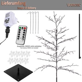 VOLTRONIC Kwiat Wiśni 180 cm z oświetleniem