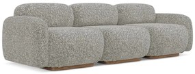 Szara sofa modułowa 270 cm Ailani – Makamii