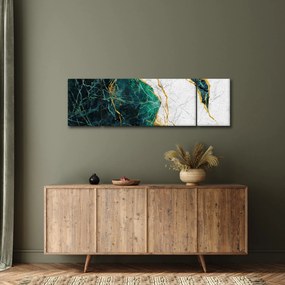Obraz - Turkusowy marmur (170x50 cm)