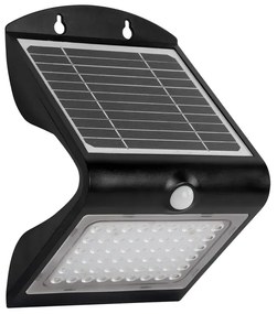 Czarny kinkiet solarny - N026-Azok 3.2W