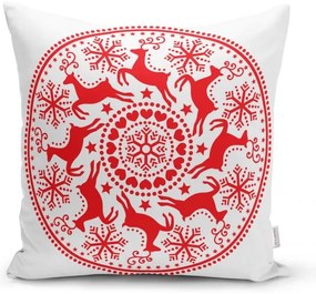 Zestaw 4 świątecznych poszewek na poduszki i bieżnika Minimalist Cushion Covers Christmas